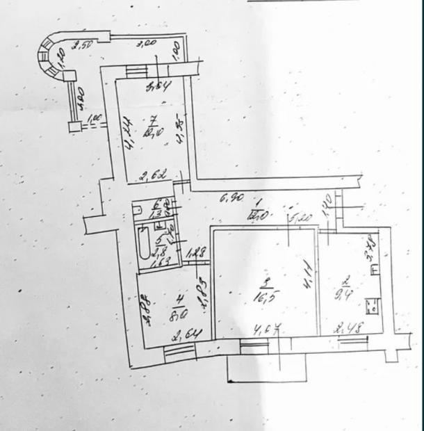 Квартира, 3-кімн., Харьков, Новые Дома, Байрона пр. (Героев Сталинграда пр.)