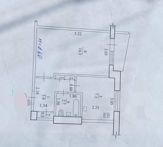 Квартира, 1-кімн., Харьков, 606м/р, Непокоренных (Героев Труда)