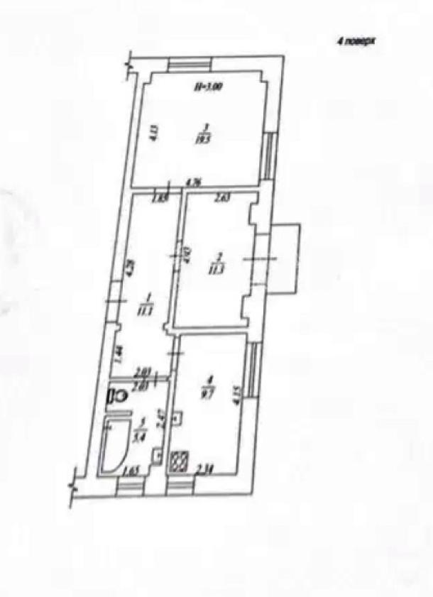 Квартира, 2-кімн., Харьков, Центр, Короленко пер.