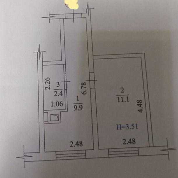 Квартира, 1-кімн., Харьков, Защитников Украины метро, Героев Харькова пр-т