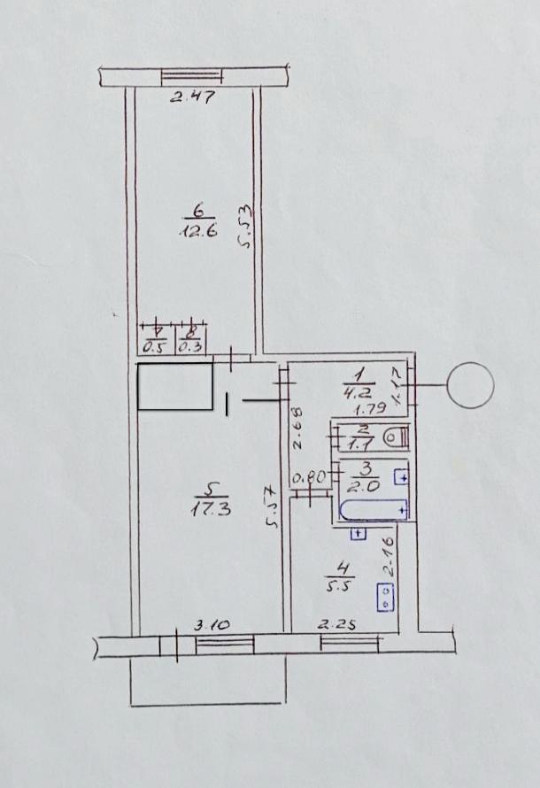 Квартира, 2-кімн., Харьков, 607м/р, Тракторостроителей просп.