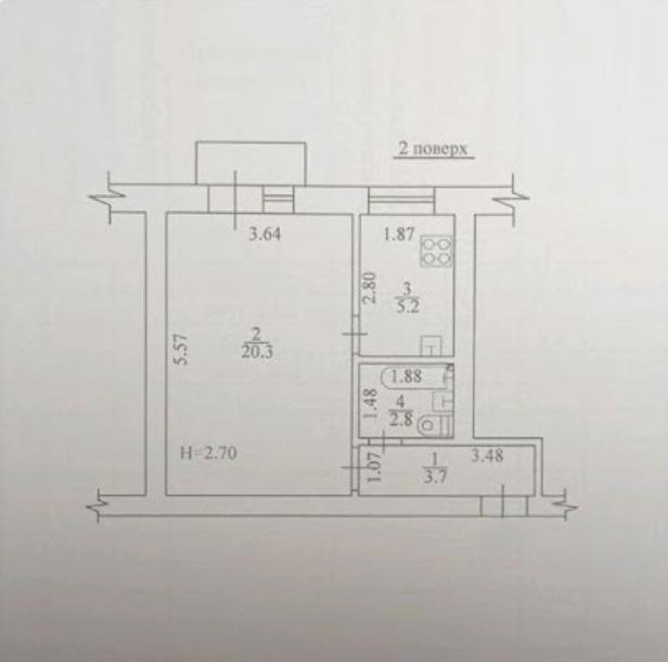 Квартира, 1-кімн., Харьков, Одесская, Байрона пр. (Героев Сталинграда пр.)