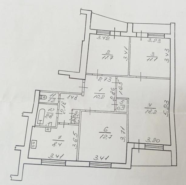 Квартира, 4-кімн., Харьков, 4 Северная Салтовка, Натальи Ужвий