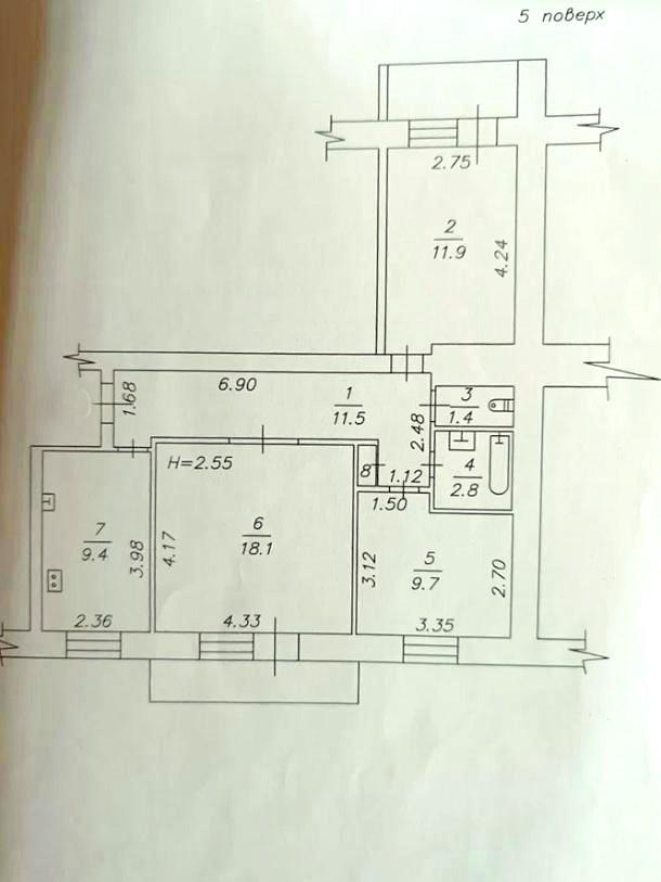 Квартира, 3-кімн., Харьков, Спортивная метро, Георгия Тарасенко (Плехановская)