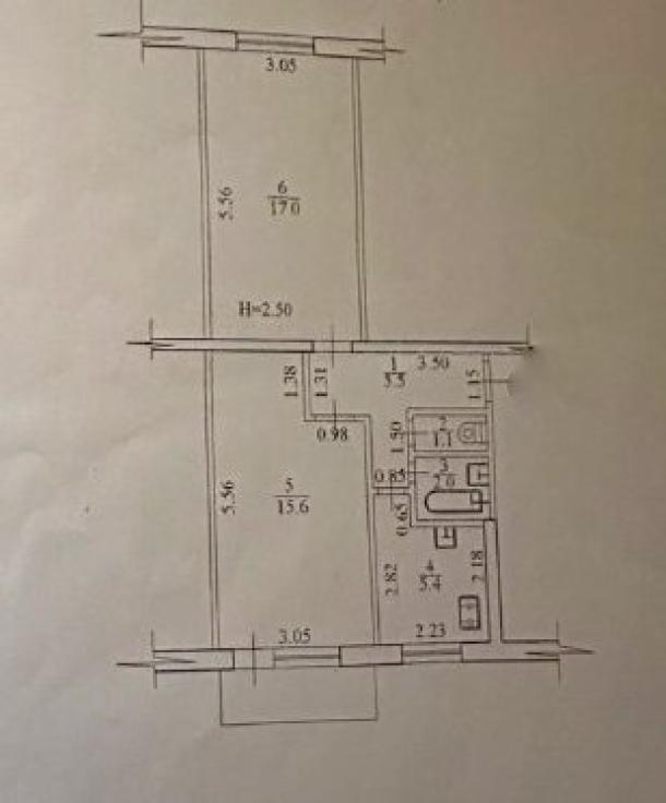 Квартира, 2-кімн., Харьков, 605м/р, Гвардейцев Широнинцев