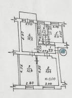 квартира, Харьков, НАГОРНЫЙ, Каплуновский (Краснознаменный пер.)