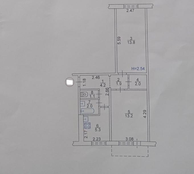 Квартира, 2-кімн., Харьков, 656м/р, Юбилейный пр. (50 лет ВЛКСМ пр.)