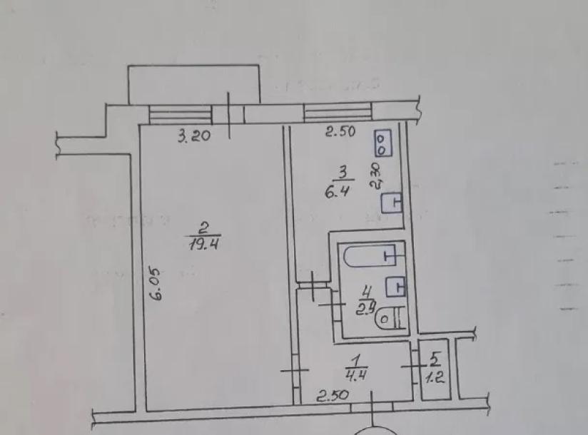 Квартира, 1-кімн., Харьков, 604м/р, Салтовское шоссе