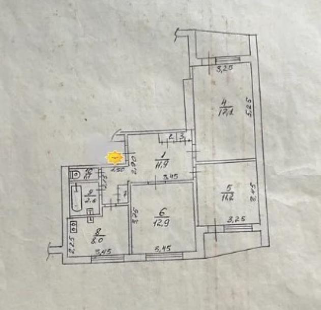 Квартира, 3-кімн., Харьков, 535Ам/р, Валентиновская