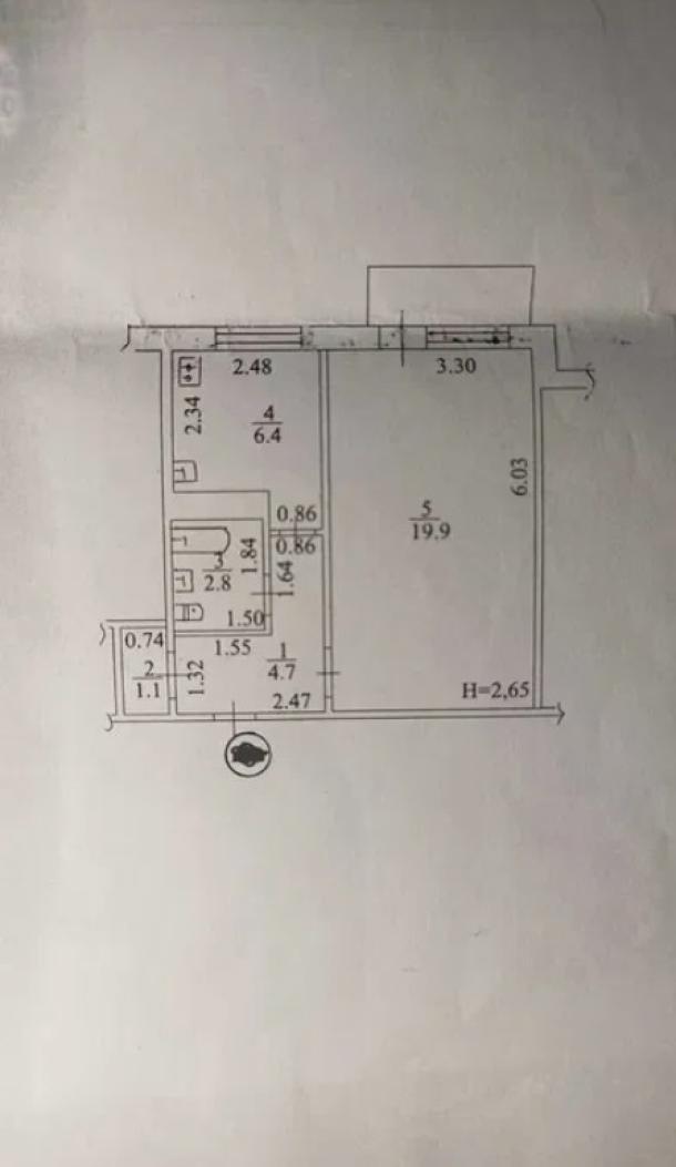 Квартира, 1-кімн., Харьков, 608м/р, Непокоренных (Героев Труда)