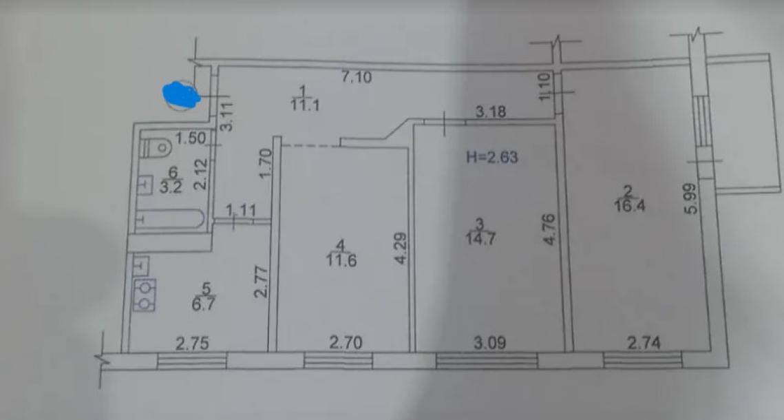Квартира, 3-кімн., Харьков, 533м/р, Тракторостроителей просп.