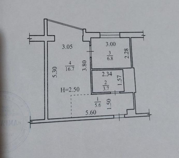 Квартира, 1-кімн., Харьков, 522м/р, Валентиновская