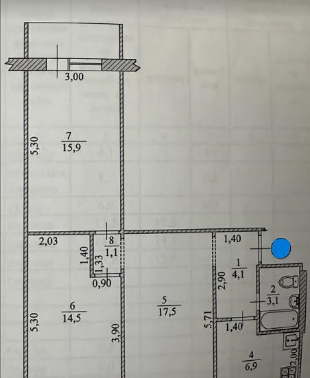 Квартира, 3-кімн., Харьков, 520м/р, Валентиновская