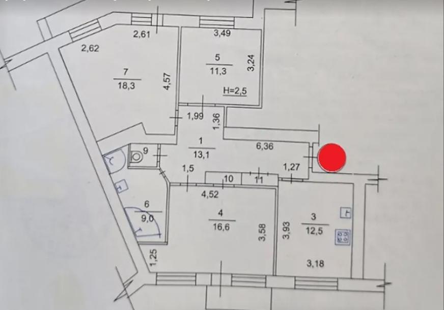 Квартира, 3-кімн., Харьков, 531м/р, Гвардейцев Широнинцев