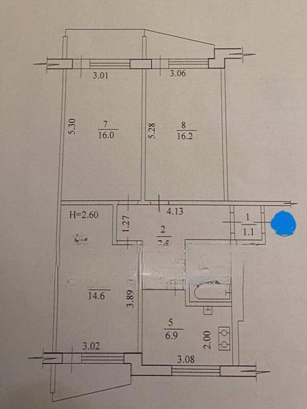 Квартира, 3-кімн., Харьков, 607м/р, Тракторостроителей просп.