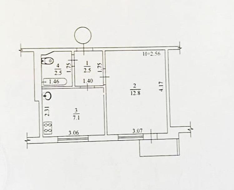 Квартира, 1-кімн., Харьков, 605м/р, Гвардейцев Широнинцев