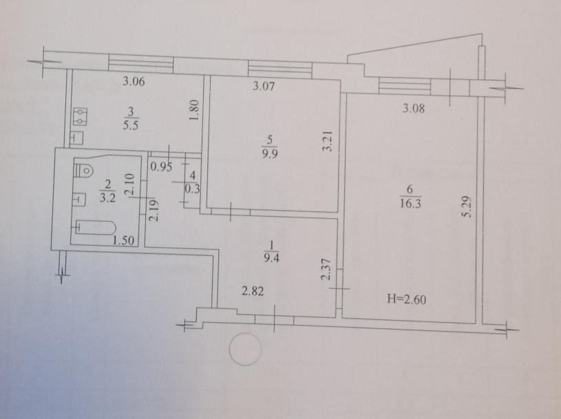 Квартира, 2-кімн., Харьков, 522м/р, Академика Барабашова