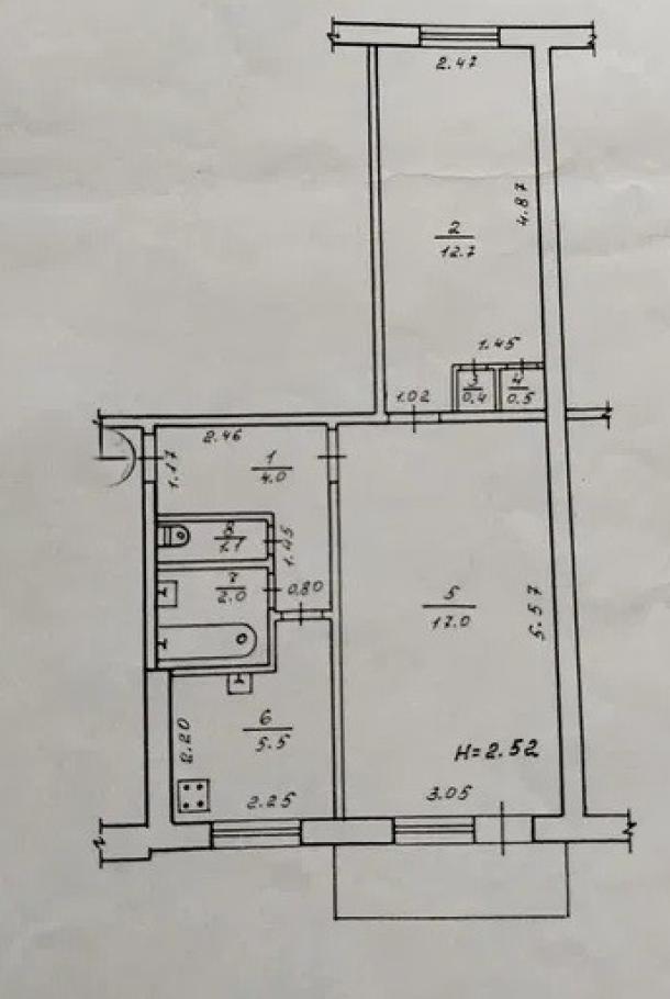 Квартира, 2-кімн., Харьков, 605м/р, Владислава Зубенко (Тимуровцев)