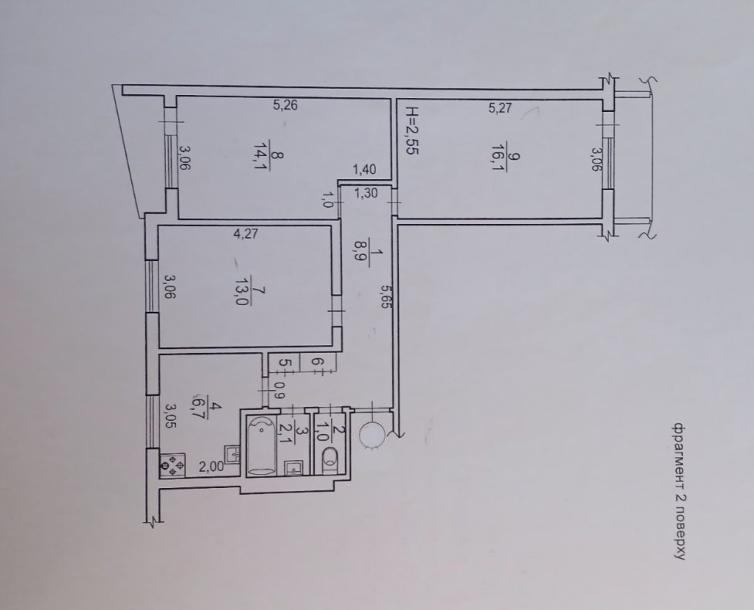 Квартира, 3-кімн., Харьков, 604м/р, Салтовское шоссе