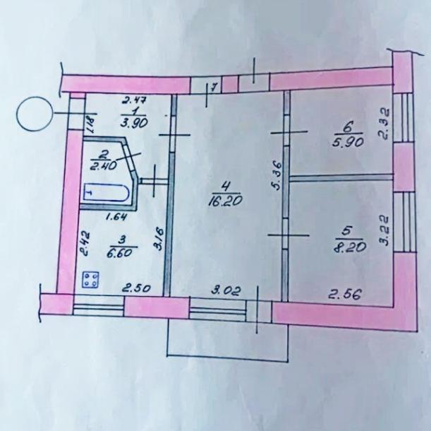 Квартира, 3-кімн., Мерефа, Харьковский район