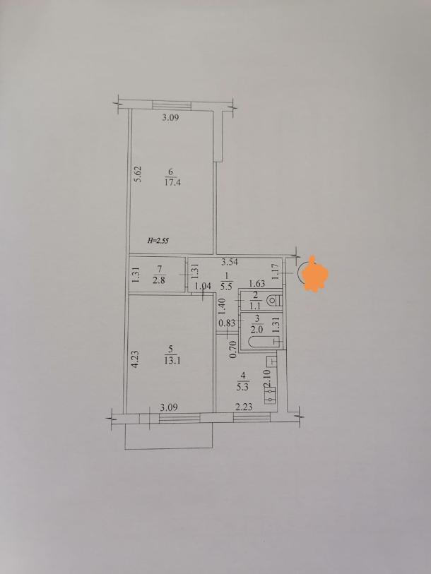 Квартира, 2-кімн., Харьков, 603м/р, Юбилейный пр. (50 лет ВЛКСМ пр.)