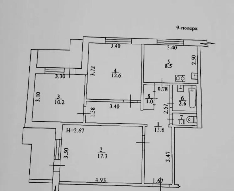 Квартира, 3-кімн., Харьков, Павлово Поле, Станислава Парталы (Балакирева)