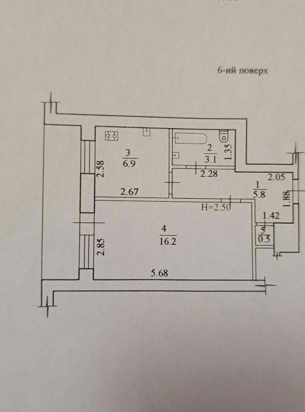 Квартира, 1-кімн., Харьков, Одесская, Зерновой пер. Квартира, 1-кімн., Харьков, Одесская, Зерновой пер.