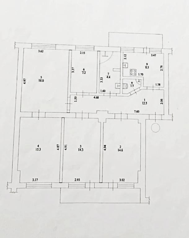 Квартира, 5-кімн., Харьков, Нагорный, Максимилиановская (Ольминского)