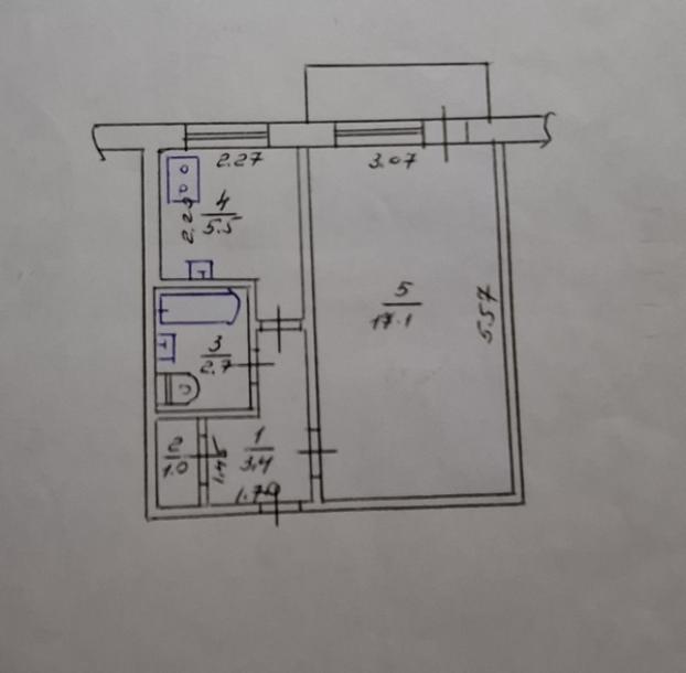 Квартира, 1-кімн., Харьков, 607м/р, Непокоренных (Героев Труда) Квартира, 1-кімн., Харьков, 607м/р, Непокоренных (Героев Труда)