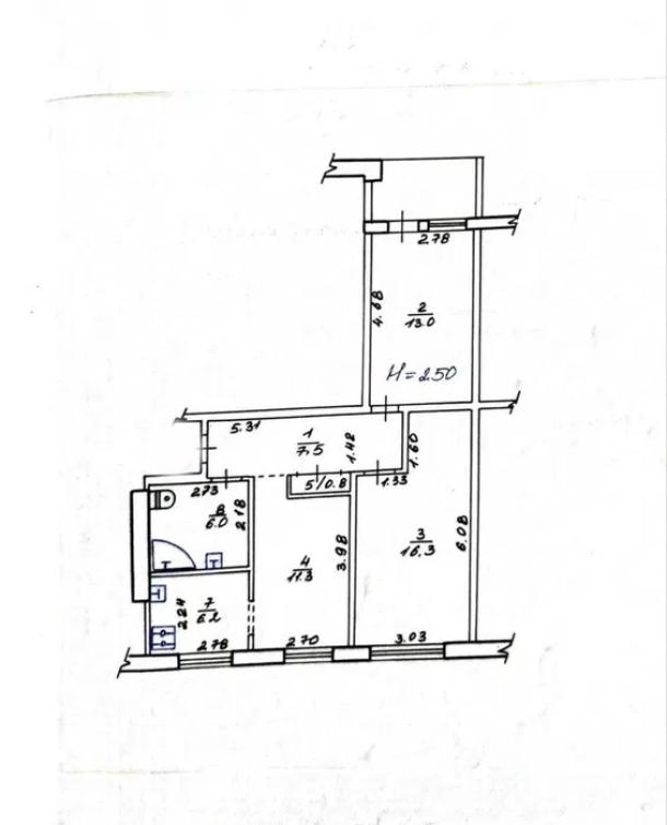 Квартира, 3-кімн., Харьков, Одесская, Аэрокосмический просп. (Гагарина проспект)