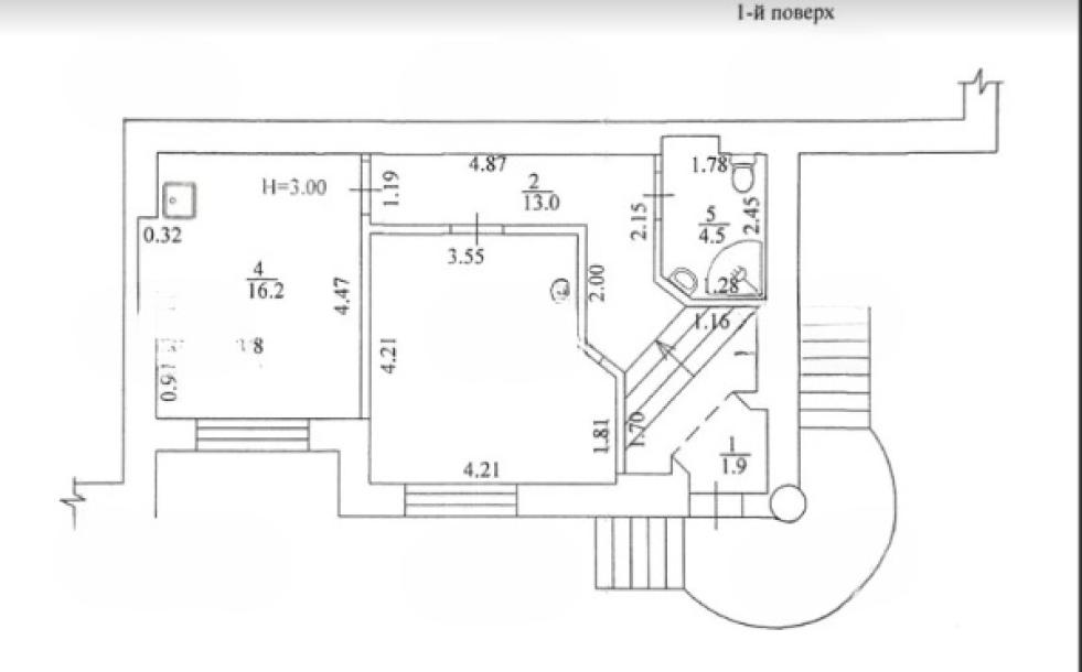 Квартира, 1-кімн., Харьков, Центр, Лопанский пер.