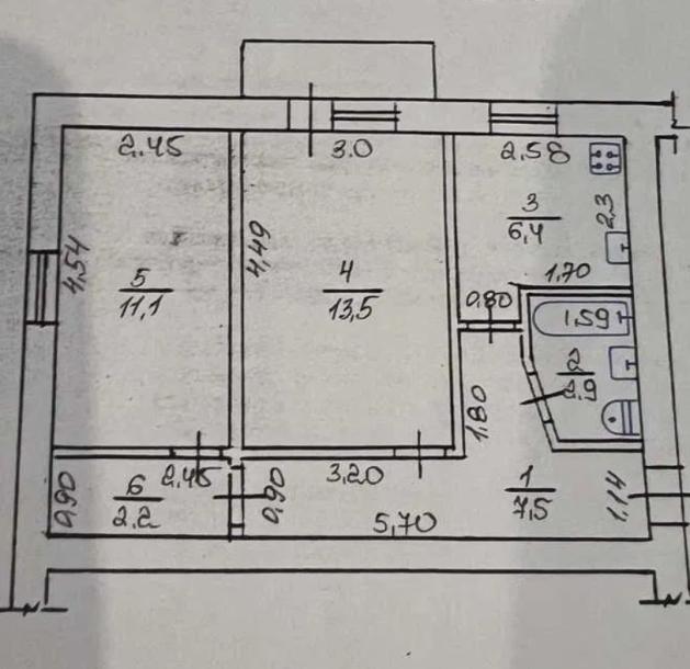 Квартира, 2-кімн., Харьков, Гагарина метро , Молчановский пер.