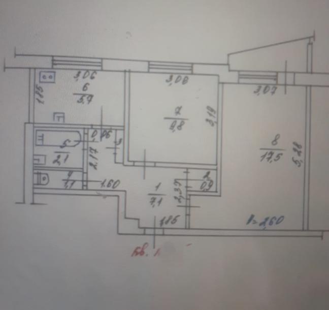 Квартира, 2-кімн., Харьков, 5 Северная Салтовка, Соборности Украины (Дружбы Народов)