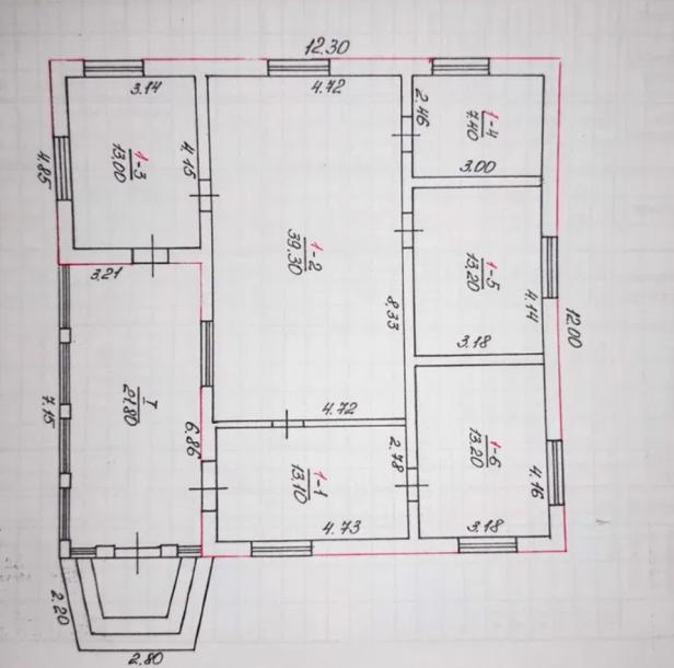 Дом, 3-кімн., Мерефа, Харьковский район
