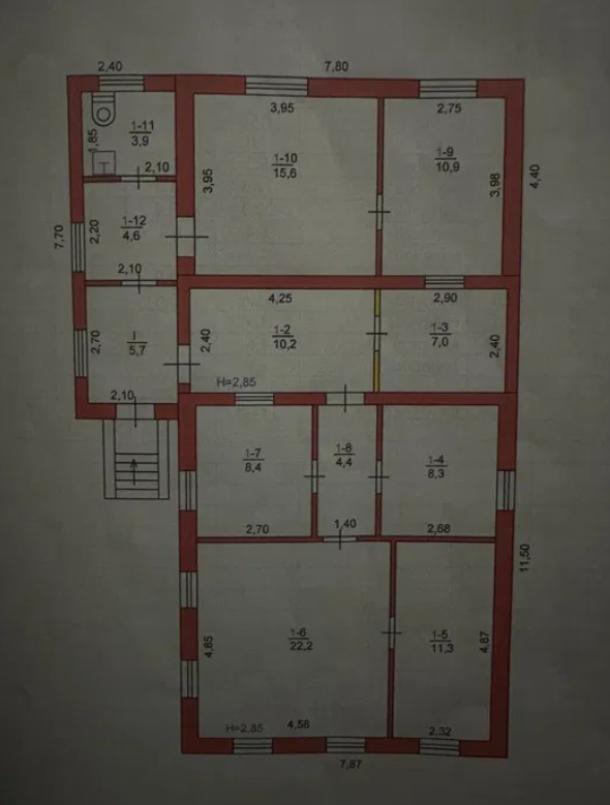 Дом, 6-кімн., Харьков, Ледное