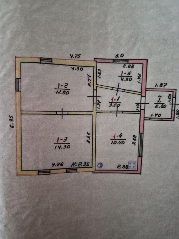Дом, 2-кімн., Змиев, Чугуевский район