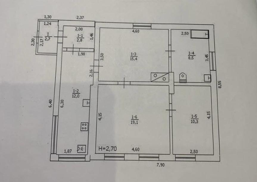 Дом, 3-кімн., Чугуев, Чугуевский район