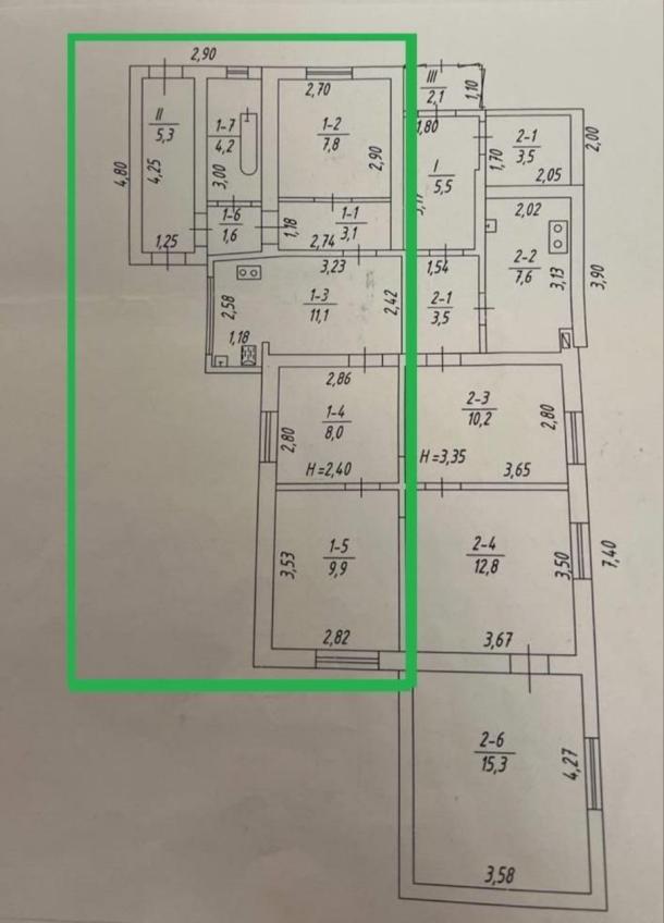 Дом, 3-кімн., Харьков, Павловка