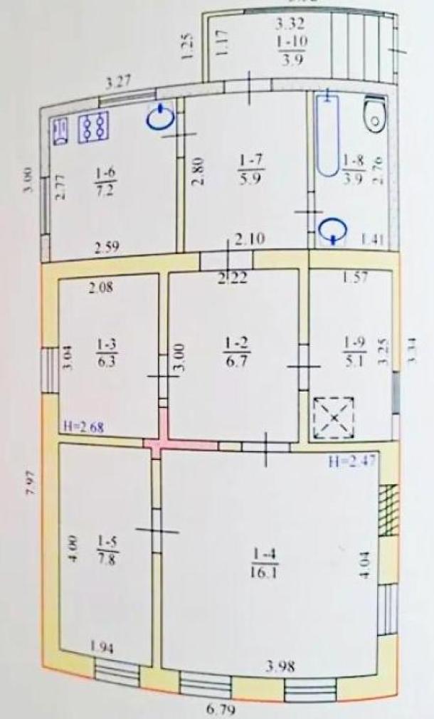 Дом, 5-кімн., Харьков, Лысая Гора