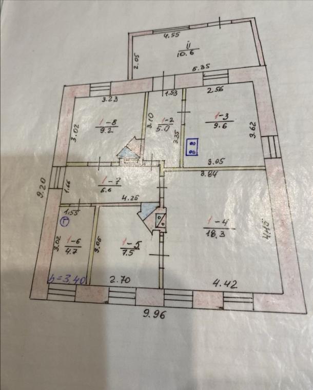 Дом, 3-кімн., Харьков, Москалевка