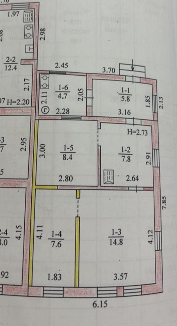 Дом, 2-кімн., Харьков, Кирова поселок