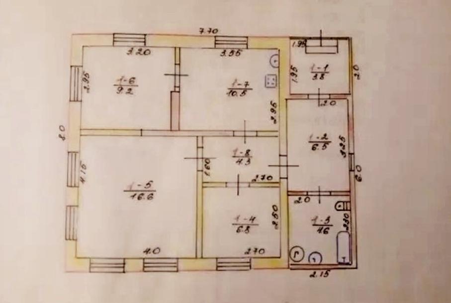 Дом, 3-кімн., Валки, Богодуховский район
