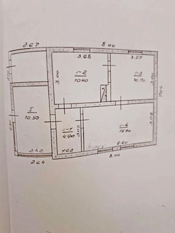 Дом, 3-кімн., Бабаи, Харьковский район