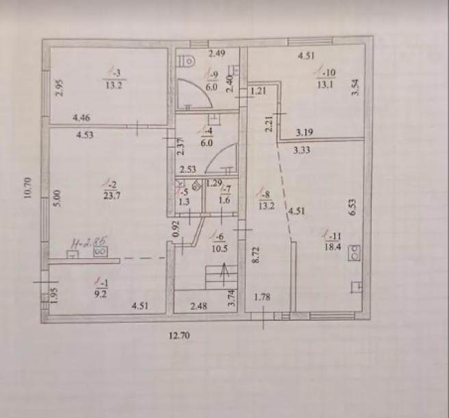 Дом, 6-кімн., Харьков, Песочин
