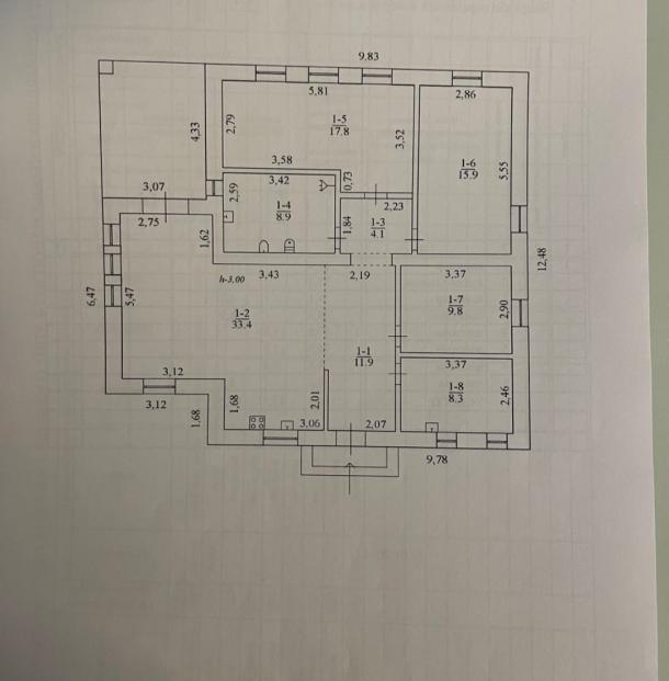 Дом, 3-кімн., Харьков, Большая Даниловка