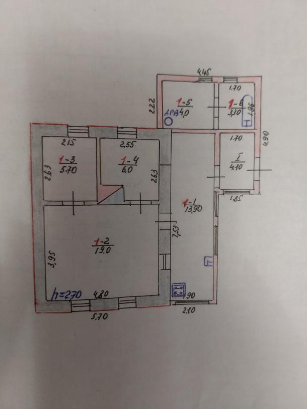 Дом, 3-кімн., Змиев, Чугуевский район