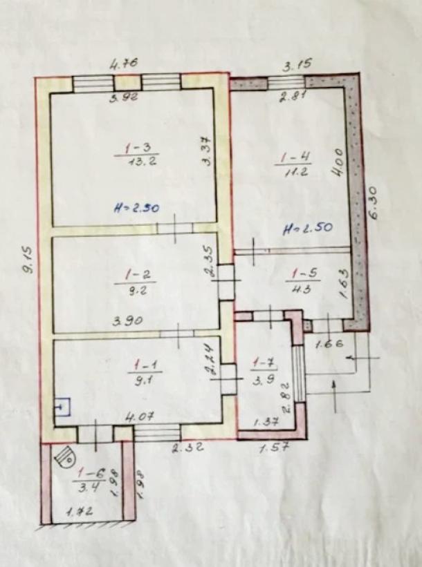 Дом, 3-кімн., Харьков, Аэропорт