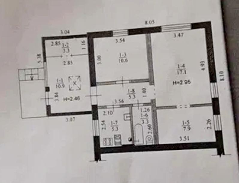 Дом, 2-кімн., Харьков, Герцена поселок