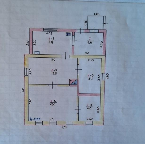 Дом, 4-кімн., Малая Рогозянка, Богодуховский район