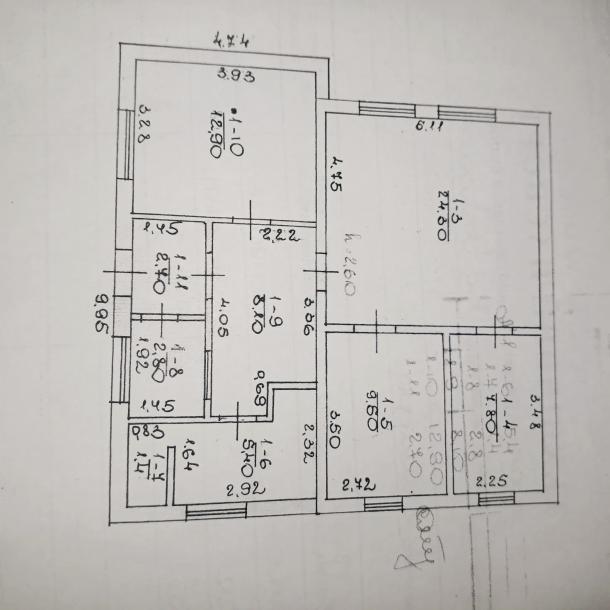 Дом, 3-кімн., Мерефа, Харьковский район